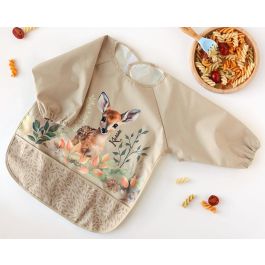 Babero Impermeable Con Mangas Ciervo Beige Precio: 5.50000055. SKU: B19P5P5W8H