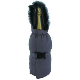 Cubierta Isotérmica Grand nord, Aislante Térmico de Forro Polar para Botellas y Termos, Ø9xH29 cm Cubierta Isotérmica Grand nord, Aislante Térmico de Forro Polar para Botellas y Termos, Ø9xH29 cm