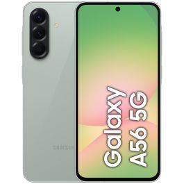 Samsung SM-A566BZGCEUB Smartphone Galaxy A56 5G, 8GB RAM 256GB, 6.7" Super AMOLED 120Hz, Cámara 50MP, Batería 5000mAh, IP67, Verde Samsung SM-A566BZGCEUB Smartphone Galaxy A56 5G, 8GB RAM 256GB, 6.7" Super AMOLED 120Hz, Cámara 50MP, Batería 5000mAh, IP67, Verde Precio: 391.49999999. SKU: B1DZWYGMYD