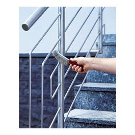 Wolfcraft Cepillo Metálico de Mano Acero Fino Mango Plástico Profesional/Doméstico 265 mm