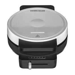 Rommelsbacher WA 850 Waffel Automat, Máquina para Barquillos, 850 W, Placas para Círculo y Corazón, 17.5 cm, Antiadherente, Negro/Plata Precio: 52.1147. SKU: B16HHDFWTZ