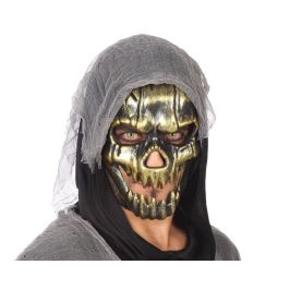 Máscara Halloween Dorado Esqueleto Hombre Adulto Precio: 0.95000004. SKU: B18VC36DFL