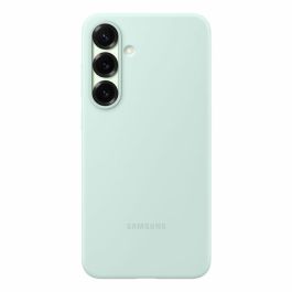 Samsung SAM1735374011537 Funda de silicona verde agua para Galaxy S25+