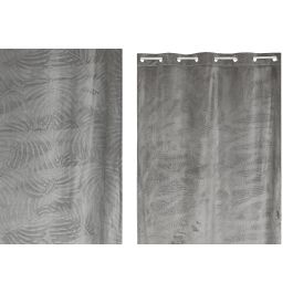 Cortina Urban DKD Home Decor Gris Claro 260 x 140 cm (2 Unidades)