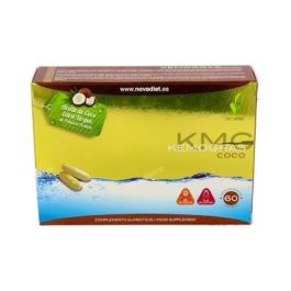 NOVADIET Aceite de Coco Extra Virgen Perlas 60 Ud. Control de Peso y Termogénesis con Triglicéridos Cadena Media Precio: 15.4999999. SKU: B1F9K64DMK