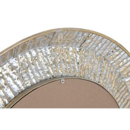 Espejo de pared Home ESPRIT Dorado Moderno Decapé 78 x 4 x 78 cm