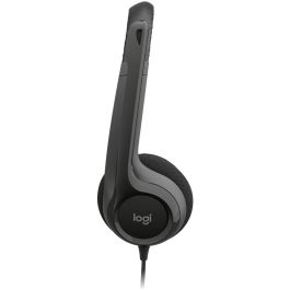 Logitech H390 Auriculares USB para PC con Micrófono Cancelación Ruido, Controles en Línea y Audio Digital Sintonizado por Láser