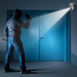 Reolink E540 Cámara de Seguridad IP 5MP 3x Zoom Óptico Wi-Fi y Ethernet Interior/Exterior PTZ Google Assistant 12m Visión Nocturna IP65