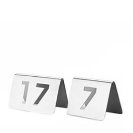 VOLLRATH PUJADAS BERLIN Número Mesa, Complemento de Orfebrería, Colección Berlin, No Apto para Lavavajillas ni Microondas Precio: 6.9938. SKU: B1EVA4CBCD