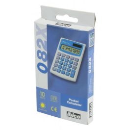 Calculadora de Bolsillo de 10 Digitos Modelo 082X Solar / Pila Ibico IB410017