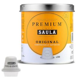 Cápsulas de Café con Estuche Saula COMPOSTABLE INTENSE Precio: 9.8899999. SKU: B19RJXDY4L
