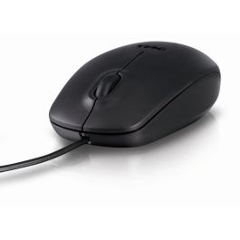 Dell MS111 Ratón Óptico con Cable USB 1000 dpi, 3 Botones, Ambidextro, Negro