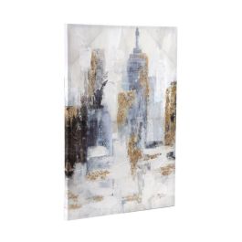 DKD Home Decor Cuadro Multicolor Lienzo MDF New York 90 x 60 x 3 cm (2 Unidades)
