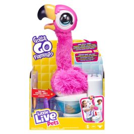 Little Live Pets Flamingo The Poop Moose 26222 – Flamenco Interactivo Canta, Baila, Come y Hace Popó (+4 años) Precio: 43.49999973. SKU: B1BHKEAG4Y