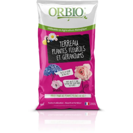 Orbio Tierra para Macetas Sustrato Enriquecido Favorece la Floración 40L - OBITFLE40 Precio: 47.49999958. SKU: B1276849RB