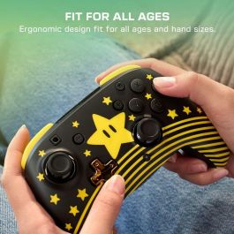 Turtle Beach TBC-8101-75 Mando Inalámbrico para Nintendo Switch Rematch Super Mario Star