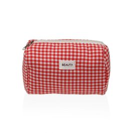 Neceser de Viaje Versa Vichy Rojo Poliéster 8 x 11 x 18 cm Precio: 4.79000038. SKU: B1HQMM8Q2E