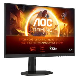AOC G4 Q27G4XF 27" QHD 16:9 1ms 180Hz HDR10 HDMI DP Pivot Gaming Monitor Precio: 212.50000035. SKU: B1CQSDWXEJ