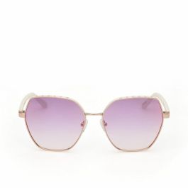 Guess Gafas GU00108 21Z - Gafas de sol para mujer, montura metálica blanca, cristales violeta degradado, 60 mm Precio: 84.59000011. SKU: B15LZTJTGK