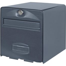 Hervir Burg Wachter Balthazar 1 Puerta - A pie - Acero galvanizado - Apertura total - Antracita - Hecho en Francia Hervir Burg Wachter Balthazar 1 Puerta - A pie - Acero galvanizado - Apertura total - Antracita - Hecho en Francia