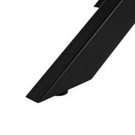 Mesa Extensible Blanco-Negro 170 X 90 X 76 cm