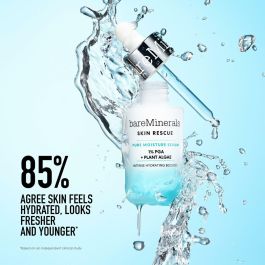bareMinerals SKIN RESCUE PURE MOISTURE SERUM - Sérum Facial Hidratante Intensivo 24H, Luminosidad, Barrera Piel, Clínicamente Testado, 30 ml