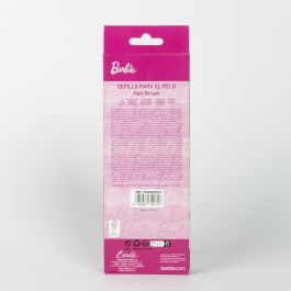 Cerdá Barbie Cepillo de Pelo Rectangular para Niñas, 7.5 x 22.5 x 3.5 cm, Rosa Claro