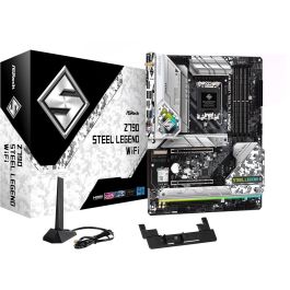 ASRock Z790 Steel Legend WiFi - Placa Base Intel Z790 LGA 1700 ATX, DDR5, Wi-Fi 6E, 90-MXBKD0-A0UAYZ