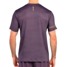 Camiseta de Manga Corta Hombre Bullpadel Bizme 700 Morado Pádel 40