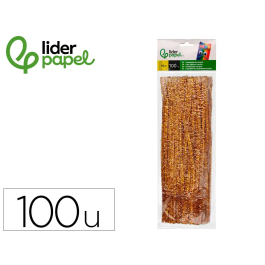 Liderpapel Limpiapipas Chenilla 30 cm Color Oro, Bolsa 100 Unidades para Manualidades y Decoración Precio: 3.58999982. SKU: B1KLMJA8YJ