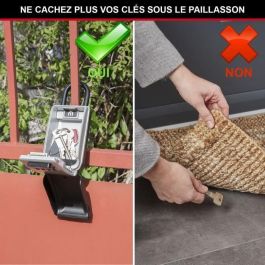 Master Lock Caja de Llaves Segura Retroiluminada con Combinación de 4 Dígitos y Manija para Colgar