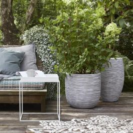 Capi Jardiniere Nature Rib 54x52 cm marfil KOFI935 424241 Capi Jardiniere Nature Rib 54x52 cm marfil KOFI935 424241