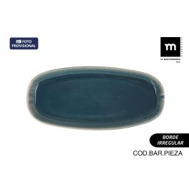 La Mediterranea Fuente Oval 25.5 x 11.7 x 2.3 cm Ocean Blue (12 Unidades) Precio: 35.78999952. SKU: B1879TJ7HJ