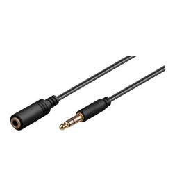 MicroConnect Headphone & Audio Extension Cable; 3.5 mm Minijack Male-Female, 2 m Precio: 2.98999954. SKU: B13QG6JAKW
