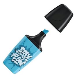 Stabilo Marcador Fluorescente Boss Mini Azul, Tinta Base de Agua, 2 Anchores de Línea, Caja 10 Ud Precio: 10.69000031. SKU: B1JTX6TRNH