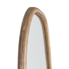 Espejo Natural Madera Decoración 38,50 X 3 X 62 cm