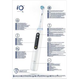 Cepillos de dientes - ORAL-B - iO5n Quite - Blanco + Estuche de viaje - Eléctrico Cepillos de dientes - ORAL-B - iO5n Quite - Blanco + Estuche de viaje - Eléctrico