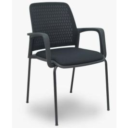 Silla de Recepción Foröl 4519PTNM840B840 Negro 4 Unidades Precio: 278.58999949. SKU: B1HHZJ44DG