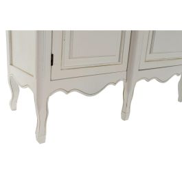 Buffet Tradicional DKD Home Decor Blanco Marron Oscuro 45 x 90 x 140 cm