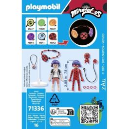 PLAYMOBIL Marinette & Ladybug Set de Juego 71336 Miraculous