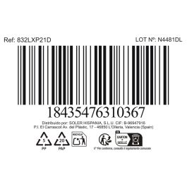 La Mediterranea Copa Sidari 350 cc Mora Ø9x17cm