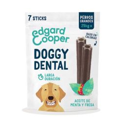 Doggy Dental - Snacks para perros sabor fresa y menta, tamaño large, 8 unidades de 240 gr, para perros +20 kg Precio: 38.5. SKU: B19WW2BQND