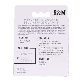 Cadena Con Pinzas Para Pezones Sportsheets Peaches 'n CreaMe