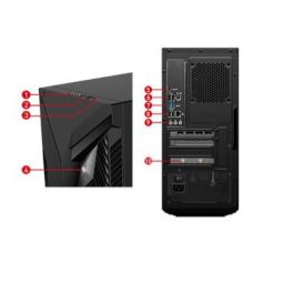 MSI MAG INFINITE S3 14NUE7-1834ES Ordenador Sobremesa: Intel i7-14700F, RTX 4070 SUPER 12G, 32GB DDR5, 1TB SSD + 2TB HDD, Windows 11 Home