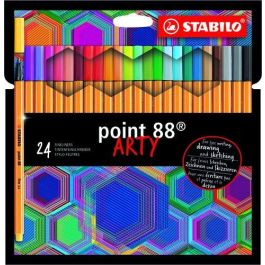 Stabilo Rotulador Point 88 Punta de Fibra Estuche 24 Colores Surtidos 0.4mm Precio: 18.99000015. SKU: B179Z94HV7