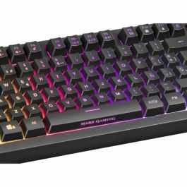 Teclado Gaming Mars Gaming MKREVO LED RGB Negro