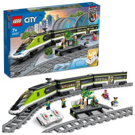 LEGO 60337 City Express Tren de pasajeros con locomotora de control remoto, faros, vías, vagón restaurante y 6 minifiguras - 7+ años Precio: 164.68999998. SKU: S7175032