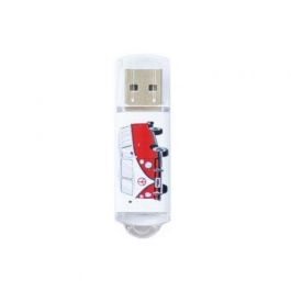 Techonetech Memoria USB Flash Drive 32 GB 2.0 Camper Van-Van - Velocidad 15 MB/s lectura, 5 MB/s escritura