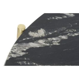 Mesa Centro Glam DKD Home Decor Negro Dorado 81 x 44 x 81 cm