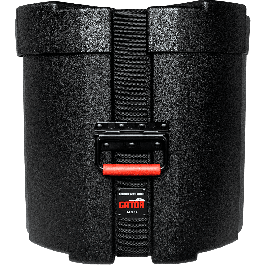 Gator Estuche Para Tom Base 14" X 14" Gator - Plástico Moldeado, Terciopelo Interior